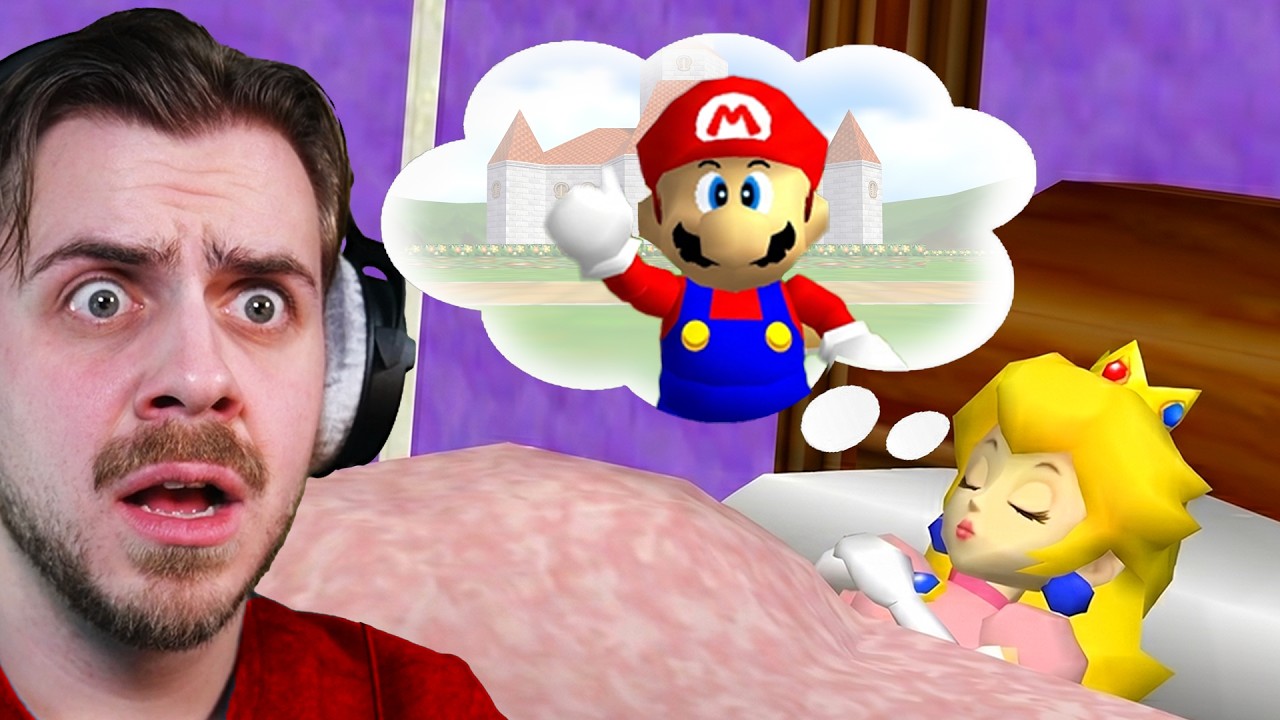 Mario is Trapped Inside of Peaches Dream!