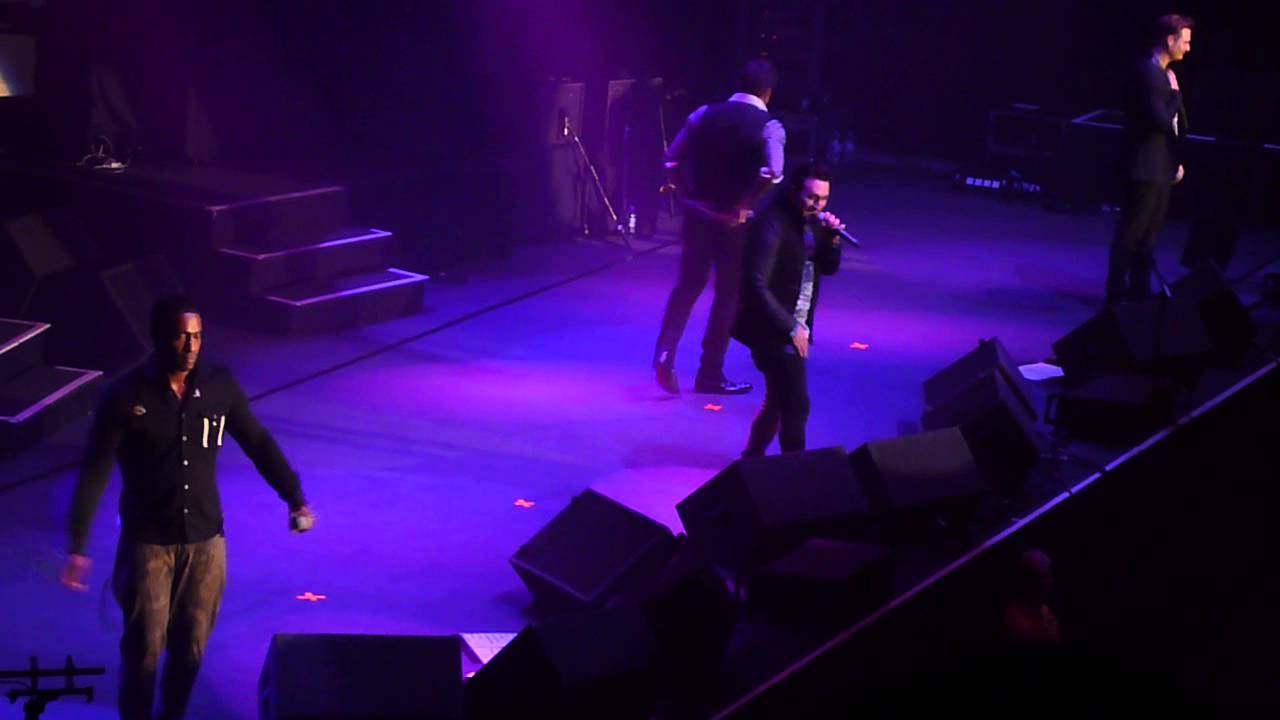 BLUE One Love chat Dec 2013 concert supporting Wet Wet Wet Lee Ryan