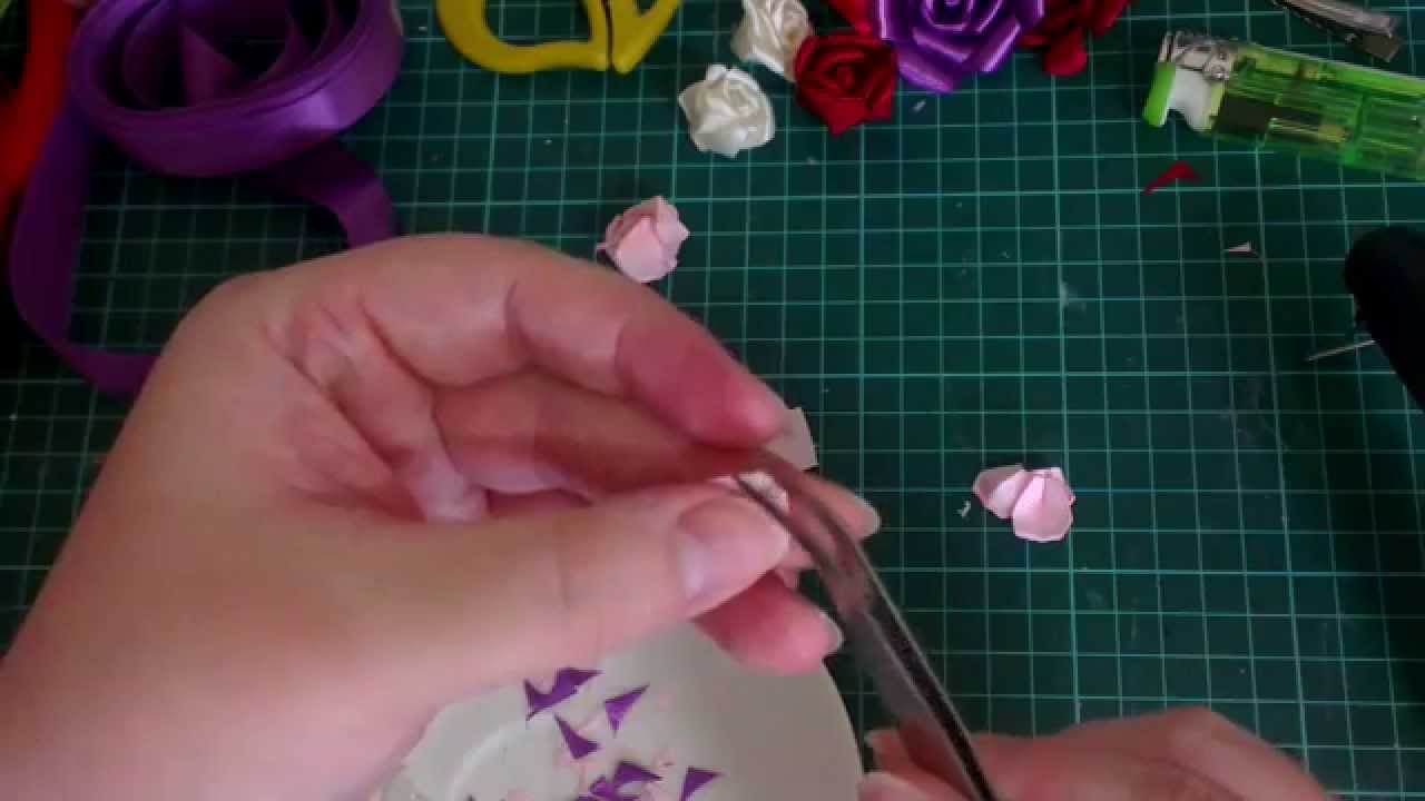 窄版緞帶也能燒出玫瑰來 NO2