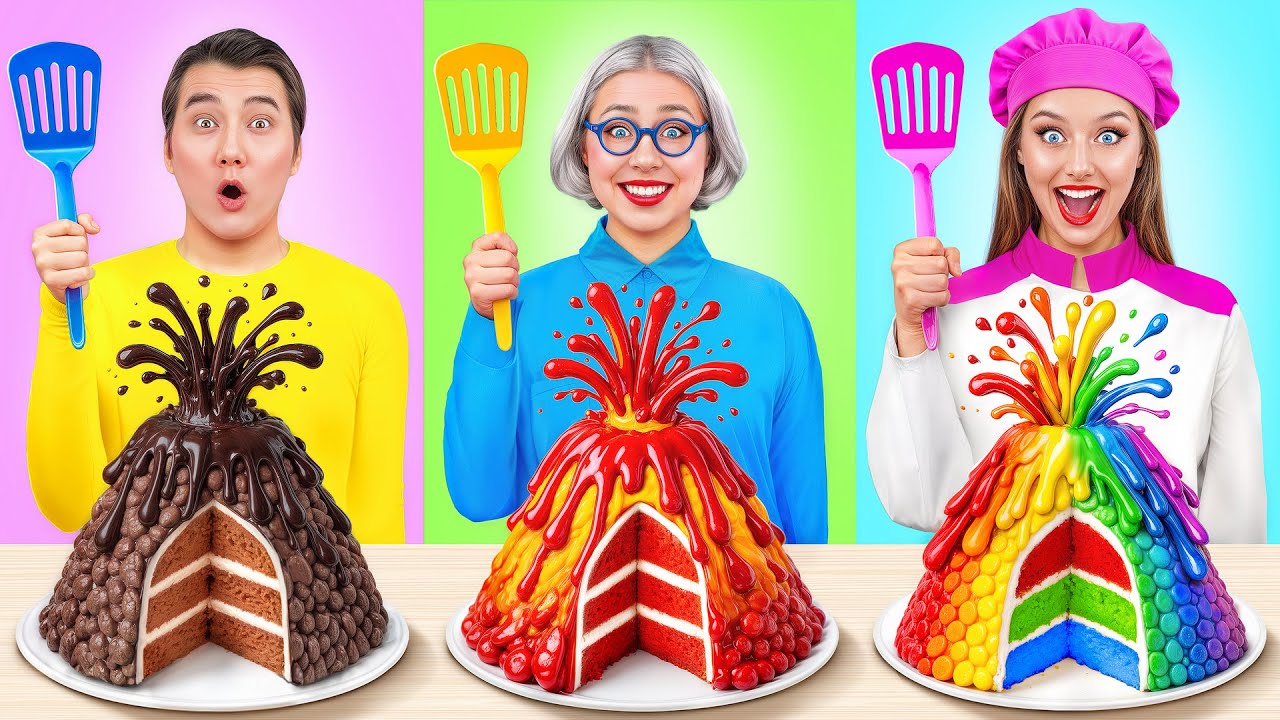 Ja vs Babcia &mdash; Kulinarne Wyzwanie | Niesamowite Triki i Sztuczki Multi DO Challenge