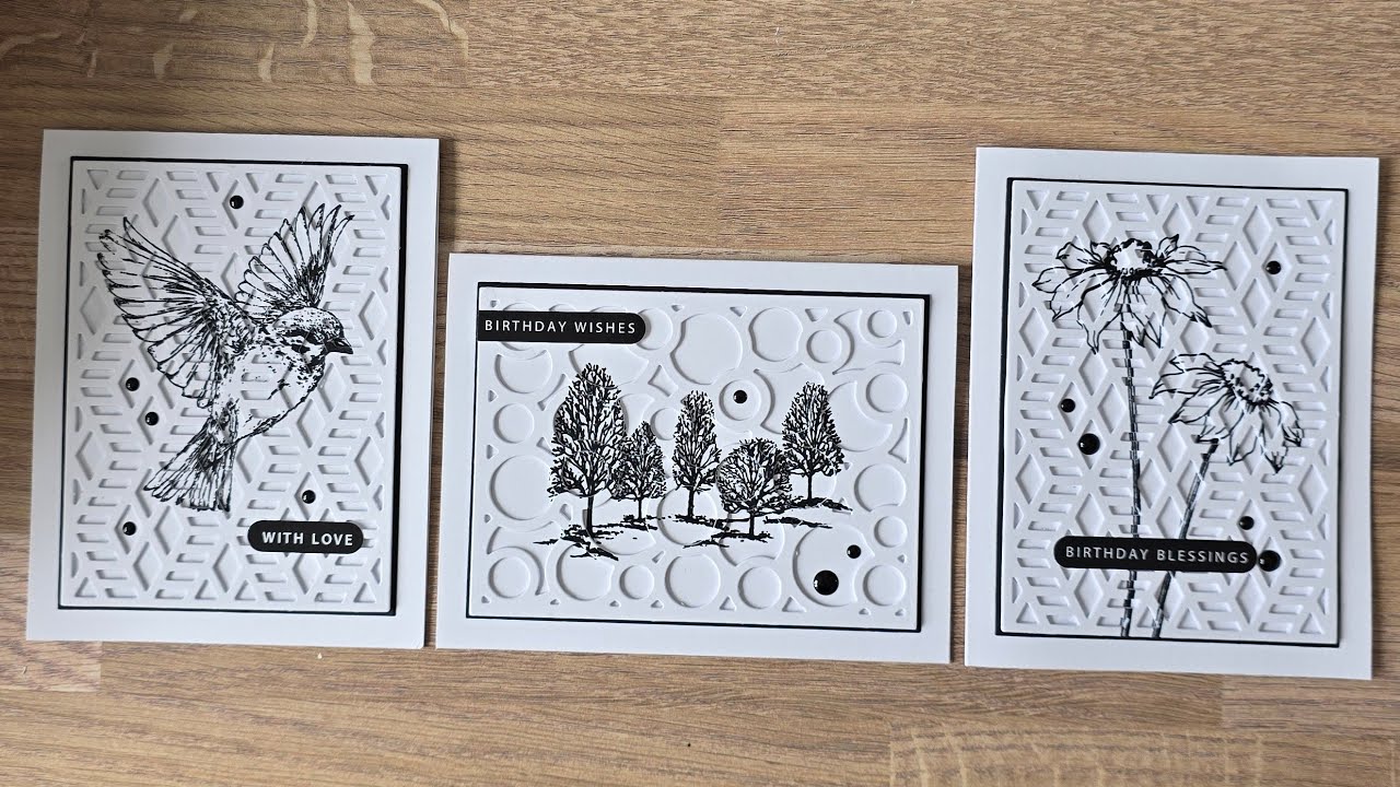 😍 ECLIPSE TECHNIQUE IS A STUNNING WAY TO SHOW YOUR STAMPS 😍 USING INKYLICIOUS STAMPS #makingcards