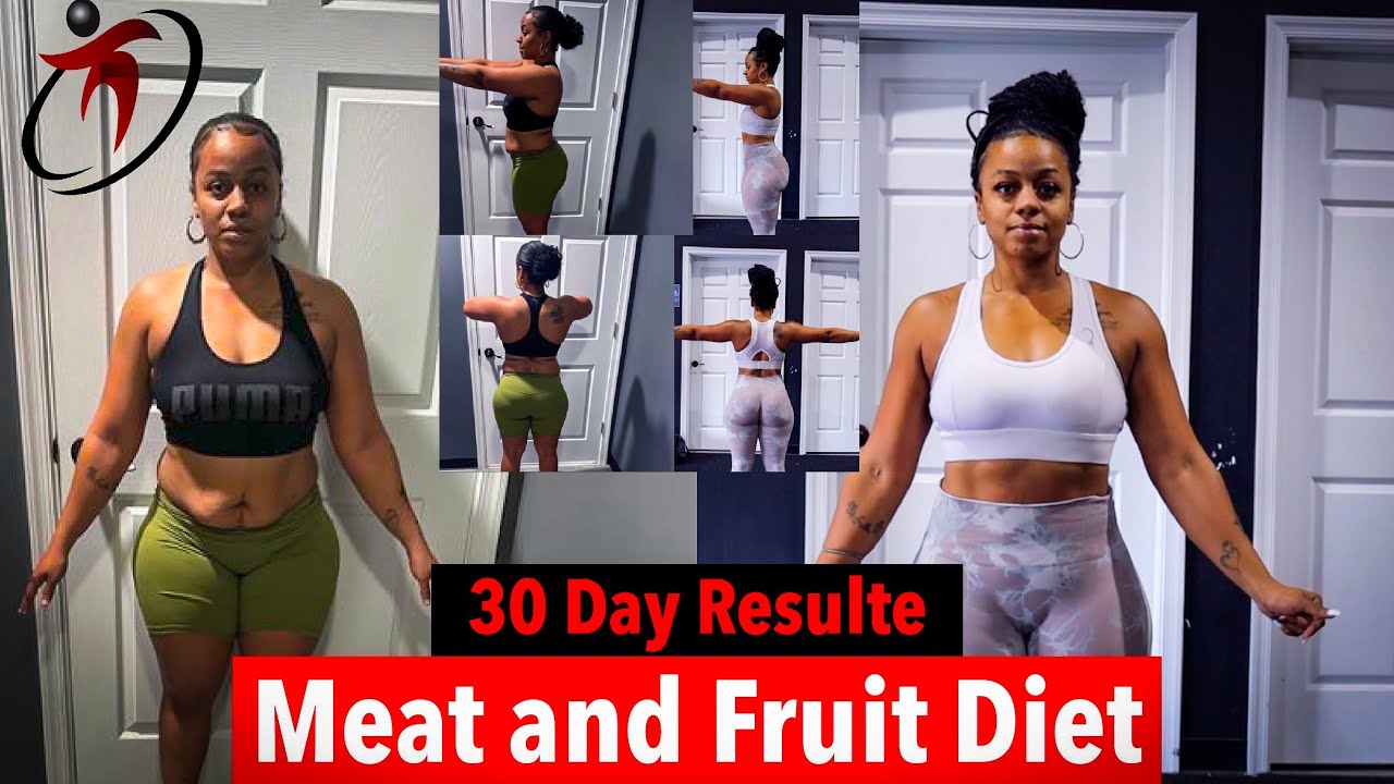 Meat And Fruit Diet 30 day Results! Black Women doing Carnivore
