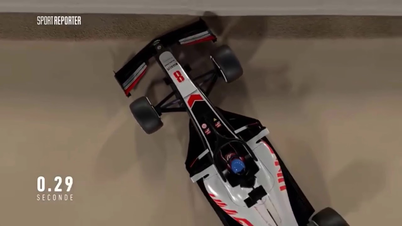 Grosjean Crash - Ricostruzione Canal +