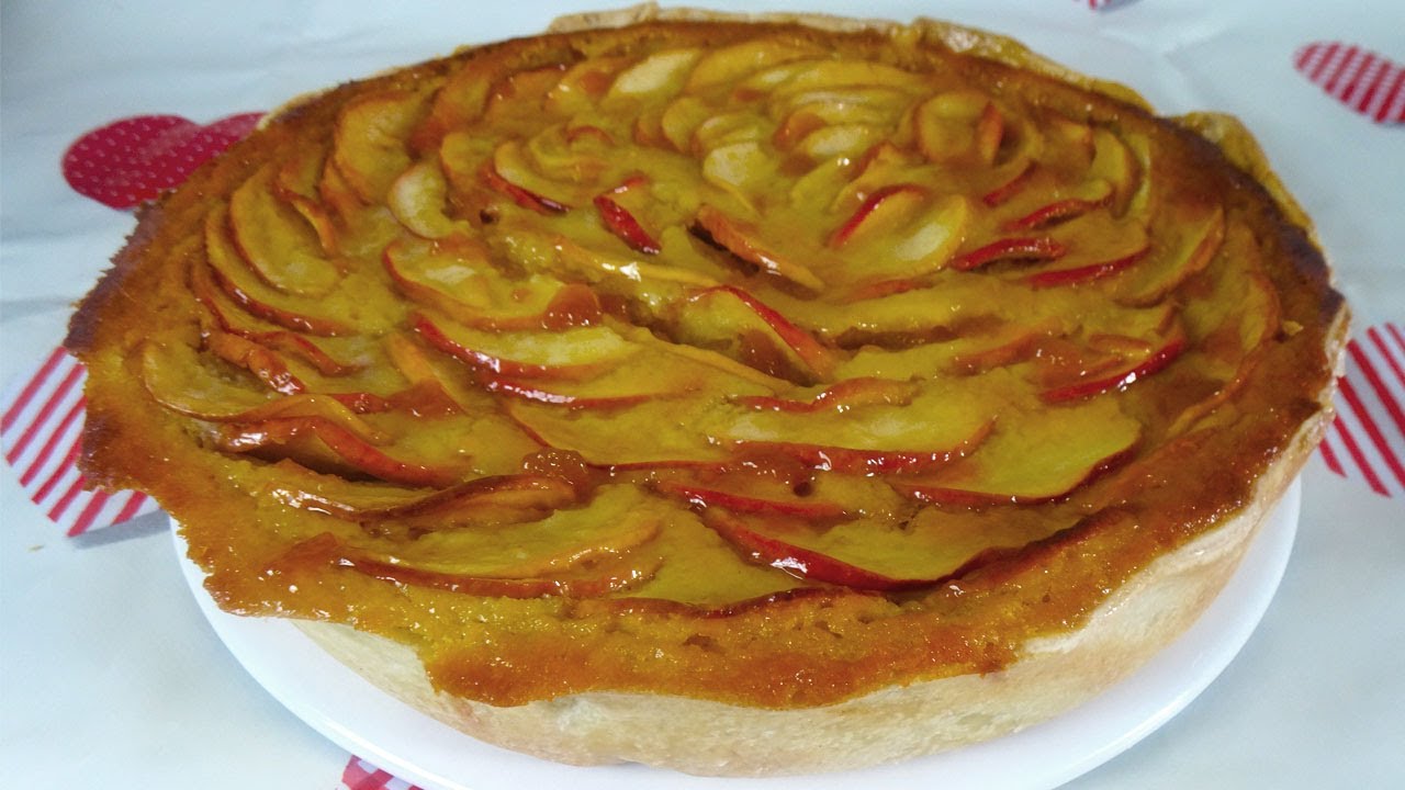 TARTA DE MANZANA CON MASA QUEBRADA | RECETA FÁCIL