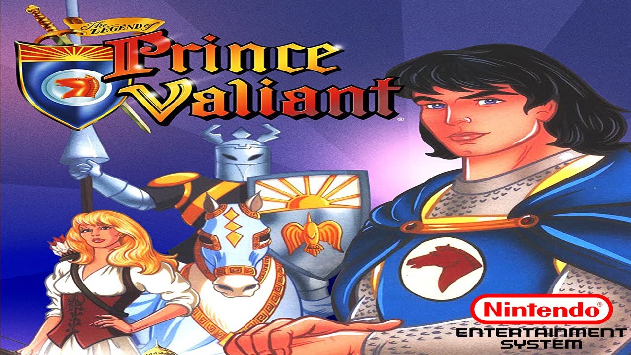 NES PAL Exclusives: LEGEND OF PRINCE VALIANT (Nintendo Entertainment System Review)