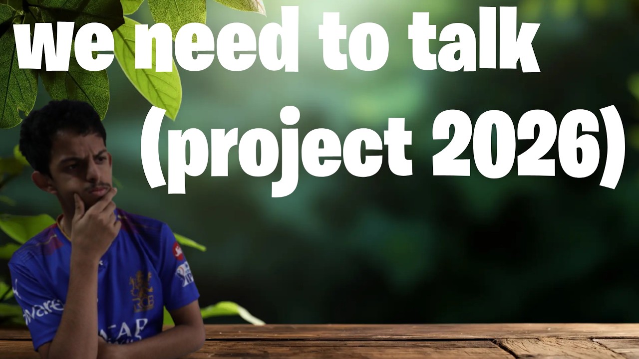 WE NEED TO TALK| PROJECT 2026