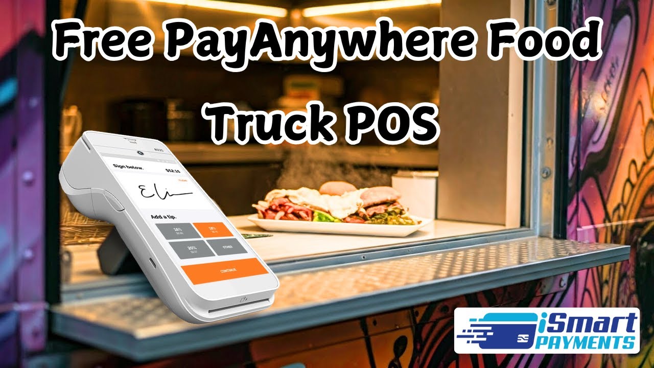 PayAnywhere Food Truck Credit Card Processing Machine