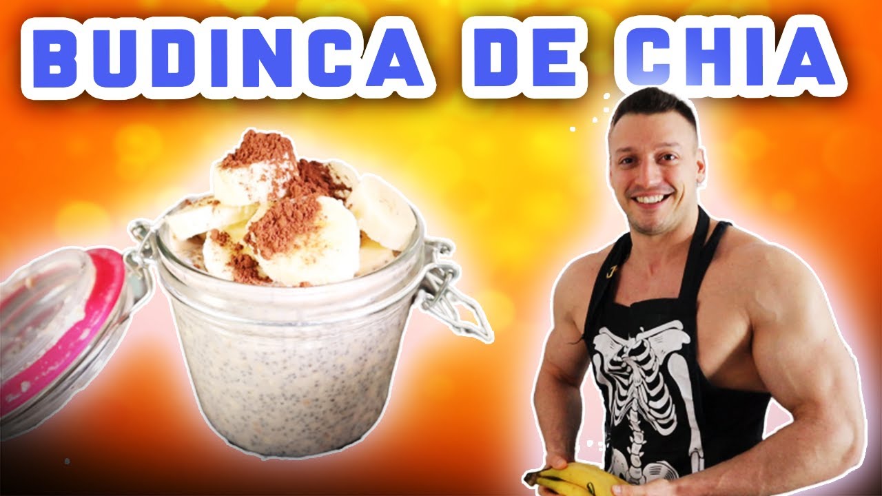 BUDINCA DE CHIA | Proteica | SLABIRE SI MASA MUSCULARA | Dieta Flex