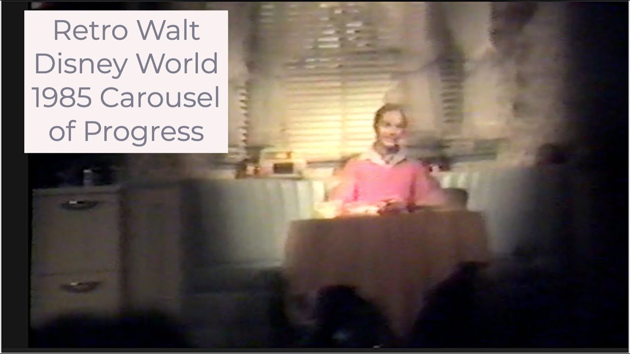 Retro Walt Disney World Carousel of Progress 1985