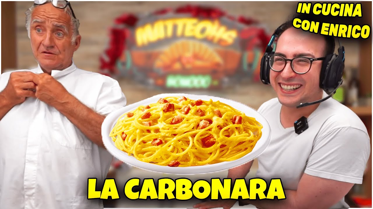 la CARBONARA PERFETTA di CHEF ENRICO | In cucina con MATTEOHS