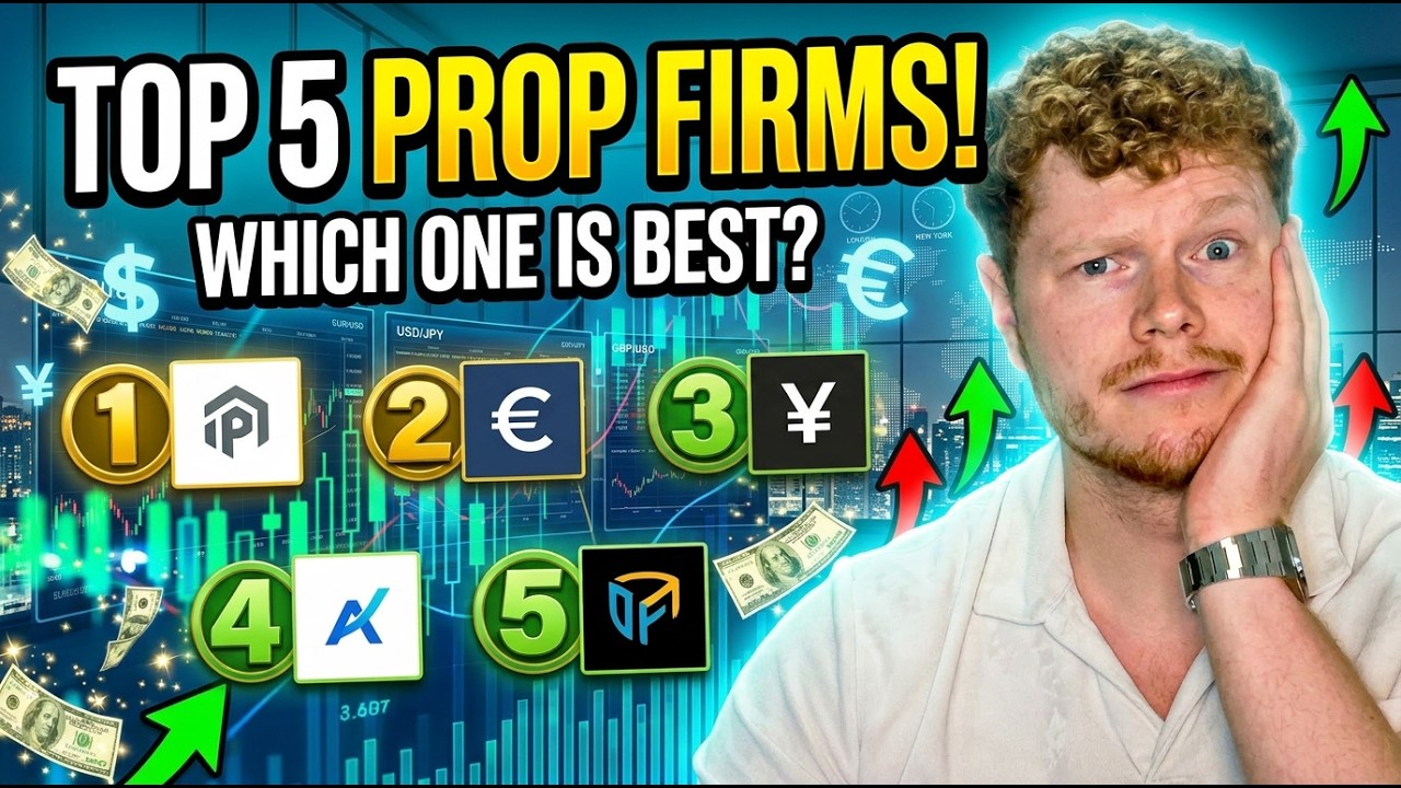 Top 5 Forex Prop Firms in 2026! (Ranked From Best to Worst)