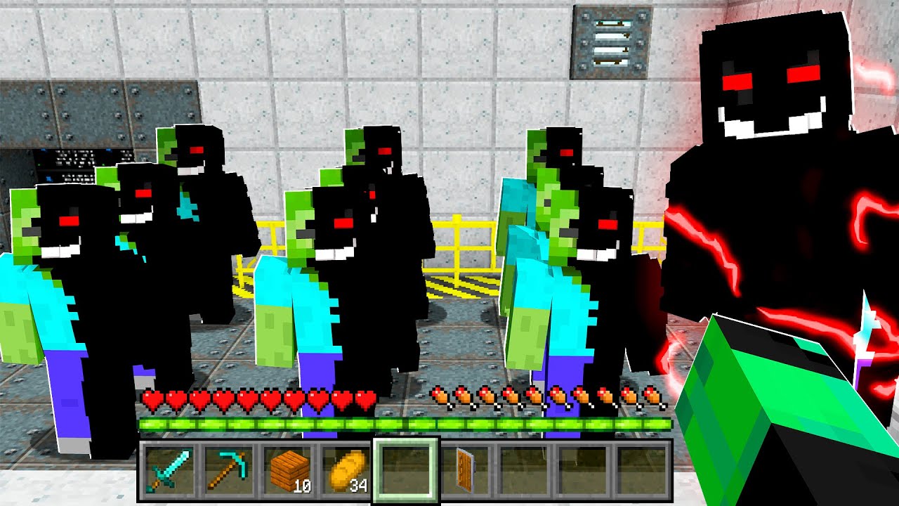 The BLACK ENTITY is building a CURSED ARMY in Minecraft! (Realms SMP S4: EP 93)