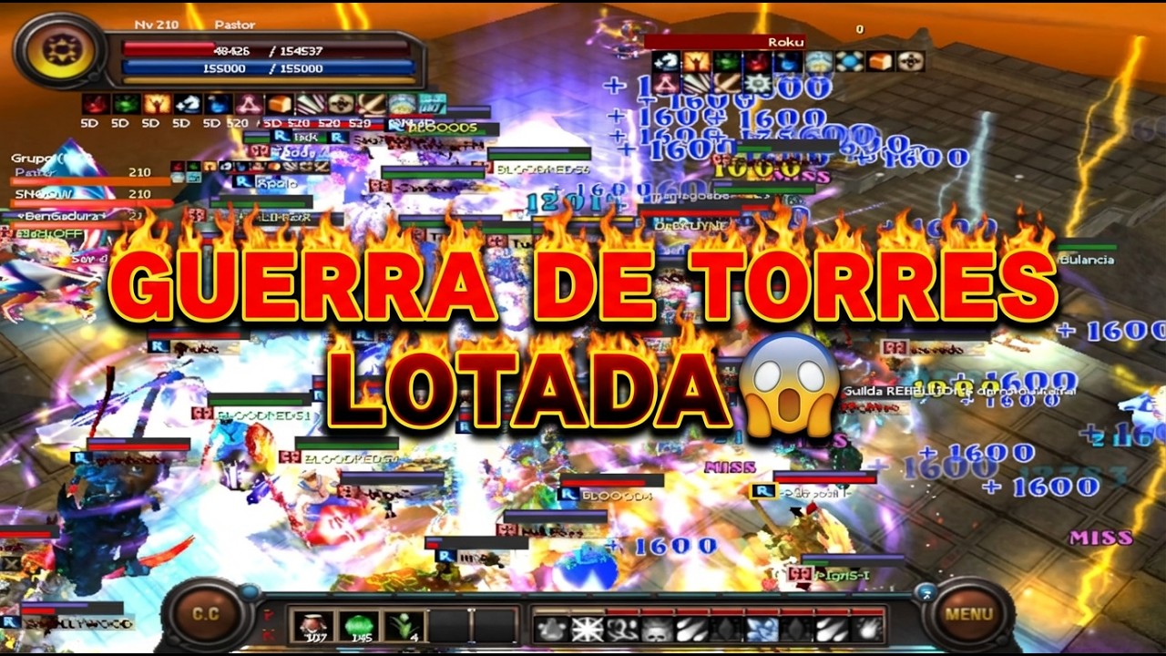 WYD WOW - GUERRA DE TORRES LOTADA