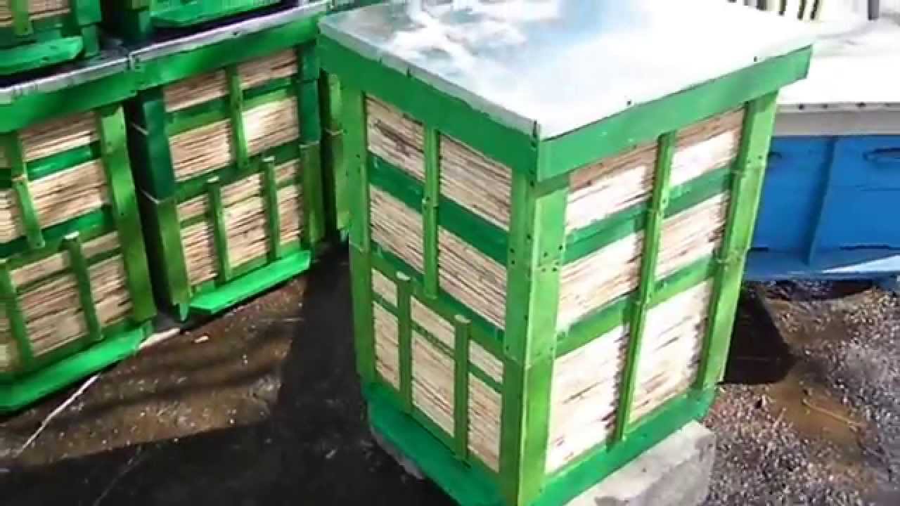 Улей из камыша.