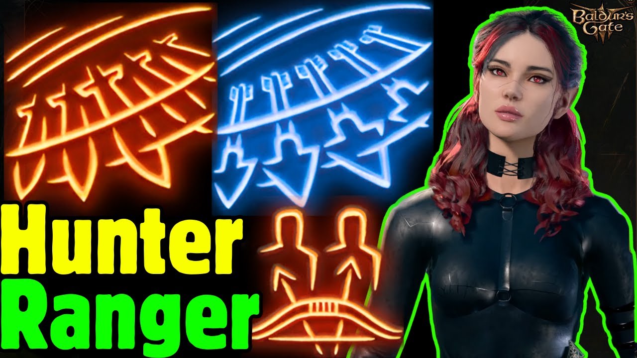 Strong HUNTER RANGER Build in Baldur's Gate 3 Patch 8