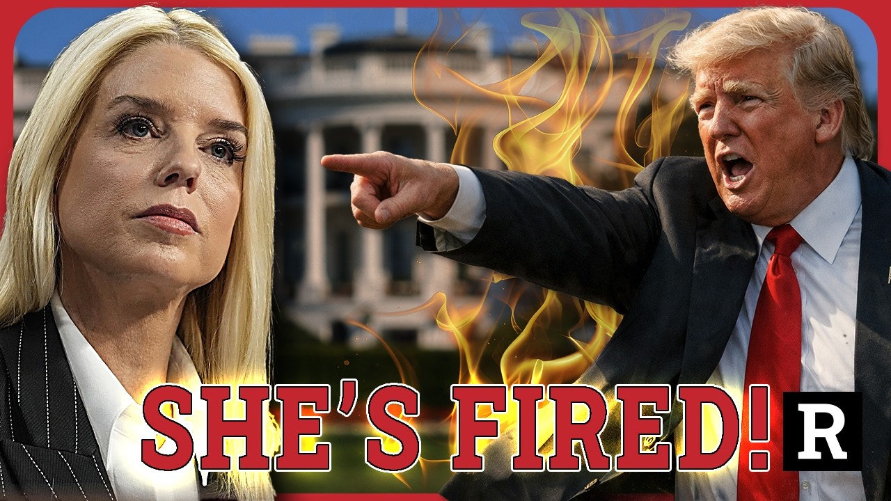 Pam Bondi Fired Over Epstein and January 6th Pipe Bomb Cover-Up? | Redacted News