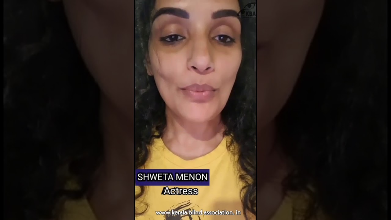 Swetha Menon|Filim Actress| Kerala Blind Association|KBA|Charity|Social Service|NGO|support|Blinds|