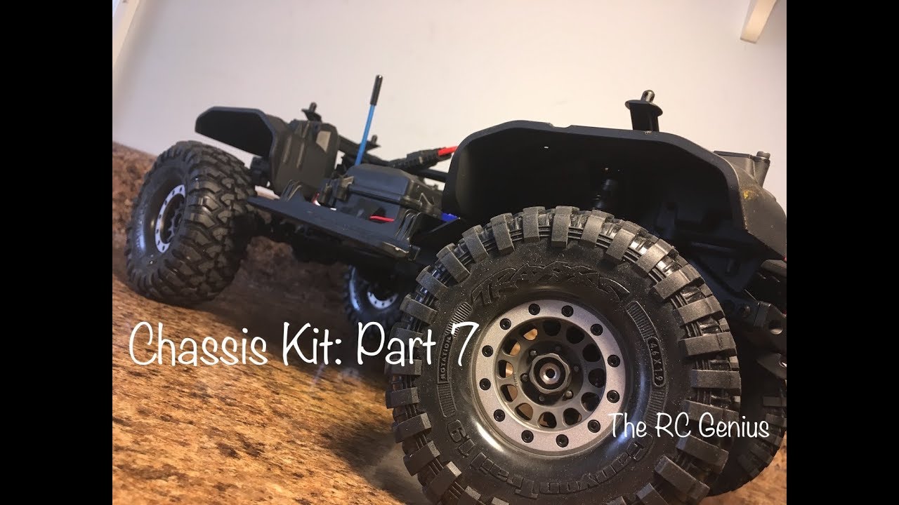 Traxxas TRX-4 Chassis Kit Build PT 7 | Final Assembly | The RC Genius