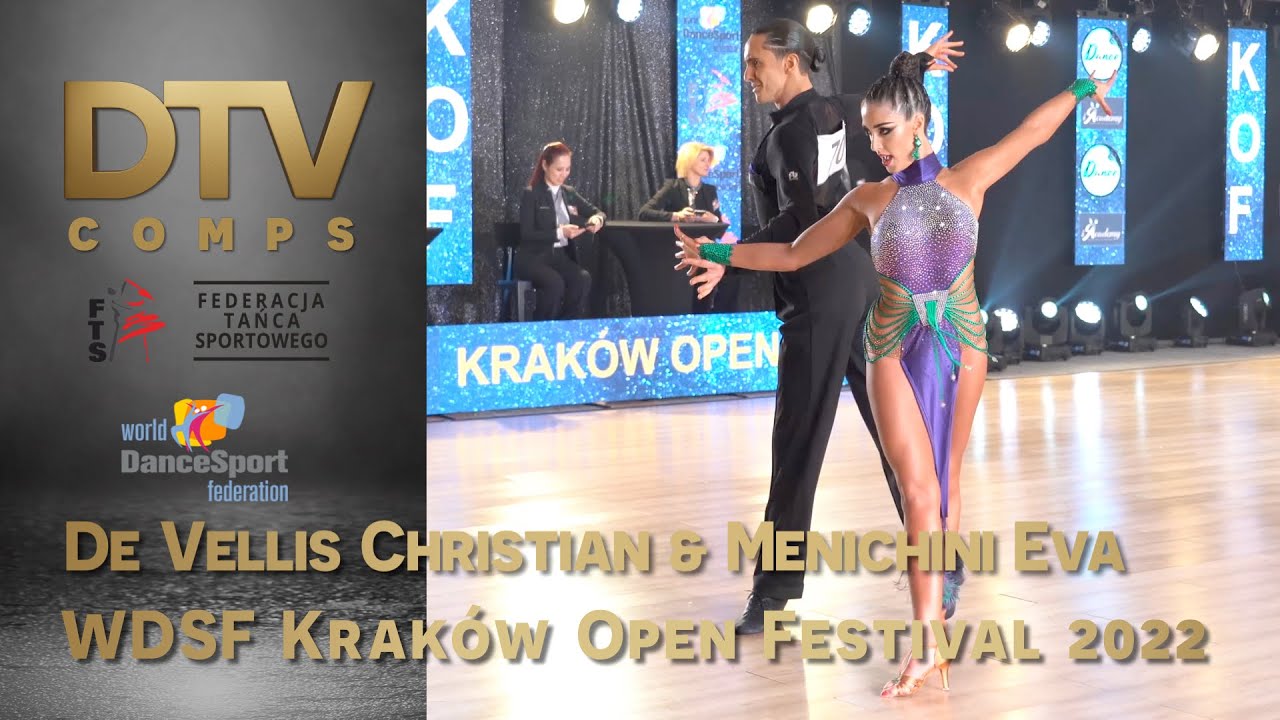 # Cha Cha | De Vellis Christian & Menichini Eva | Under 21 | WDSF Krak&oacute;w Open Festival 2022