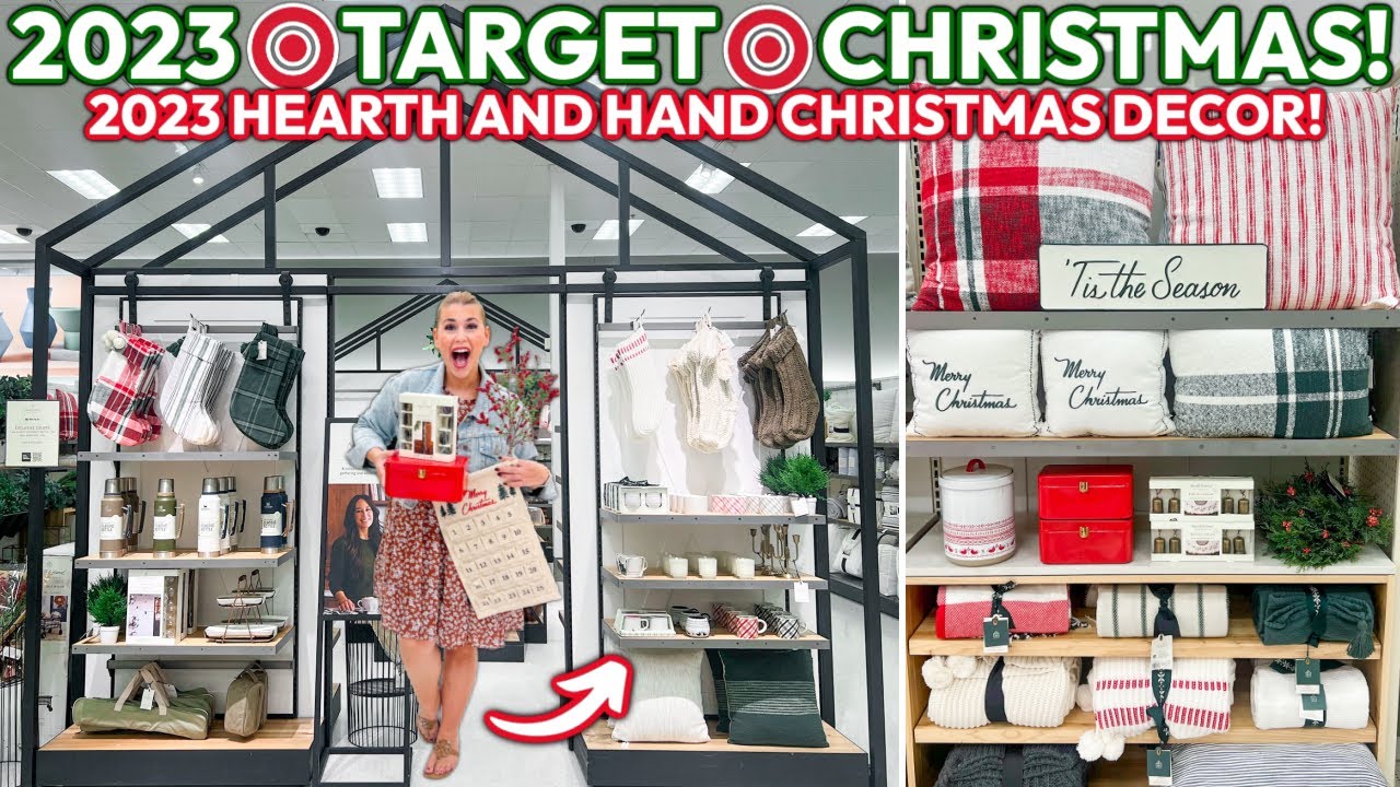 NEW 2023 HEARTH AND HAND TARGET CHRISTMAS DECOR COLLECTION 🎅🏻🎄 | Target Christmas Decorations