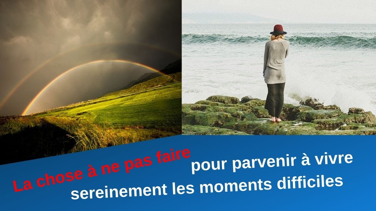 L'ERREUR A EVITER POUR ETRE EN PAIX MEME DANS LES MOMENTS DE CRISE