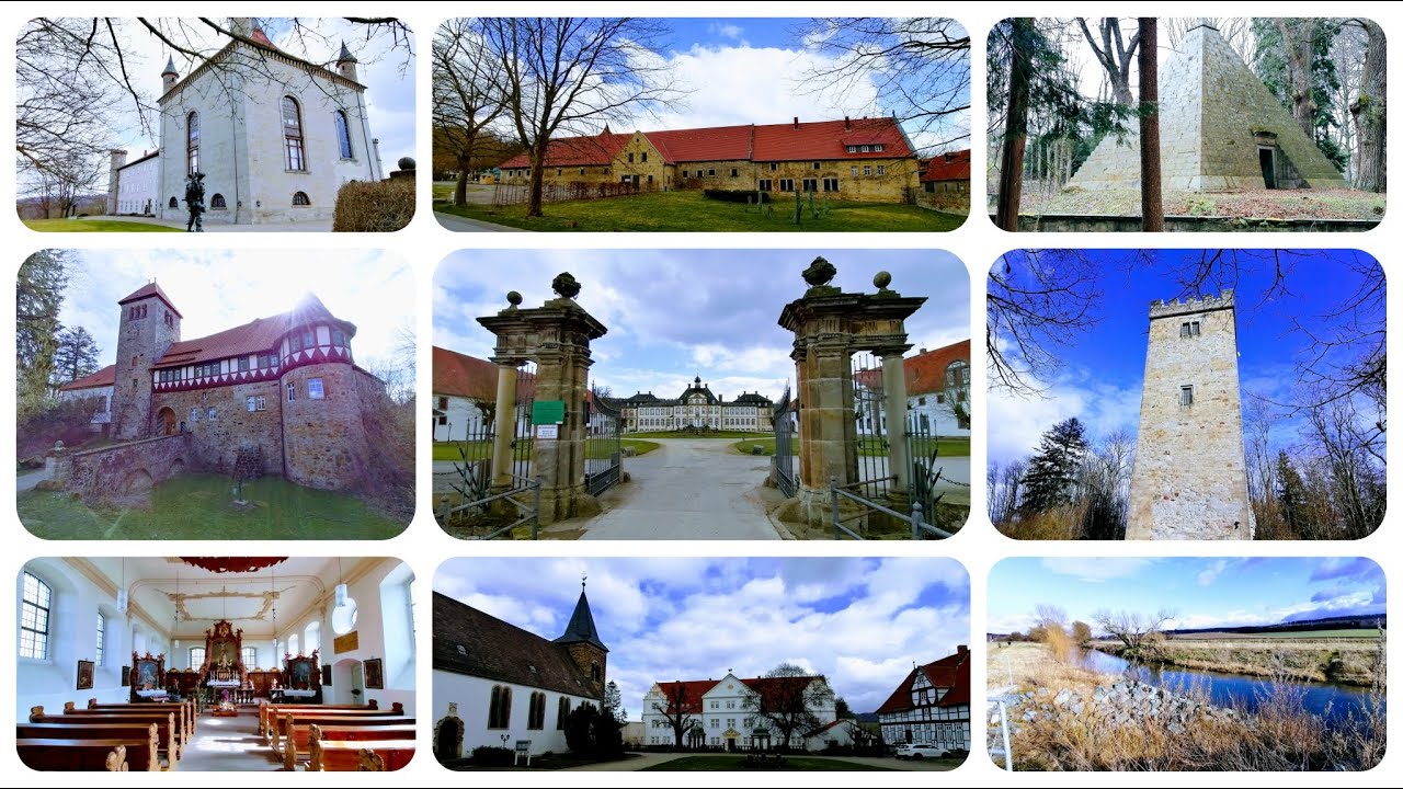 Schloss Derneburg, Burg Wohldenberg, Schloss Henneckenrode, Schloss Söder, Innerstetal, Rundfahrt