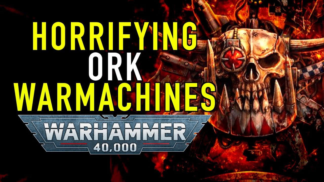 Horrifying Ork War Machines in Warhammer 40K #wh40k #wh40klore