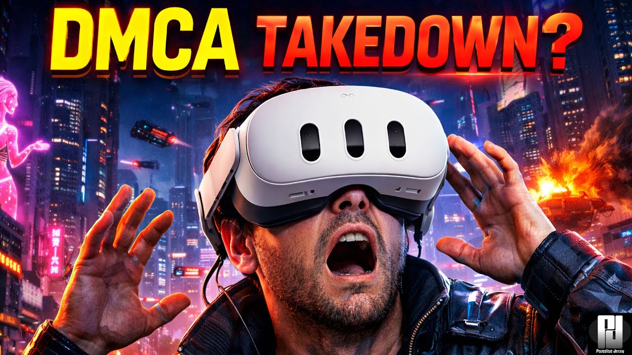 Модификация Cyberpunk 2077 для VR была удалена компанией CD Project Red... И что теперь?