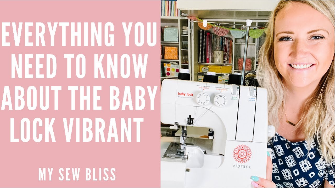Everything to know about Baby Lock Vibrant Serger - how to thread a serger