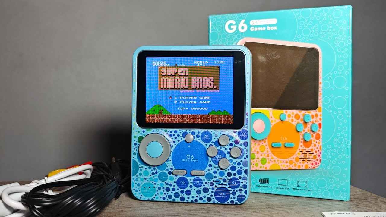 Портативная игровая консоль G6 (обзор)