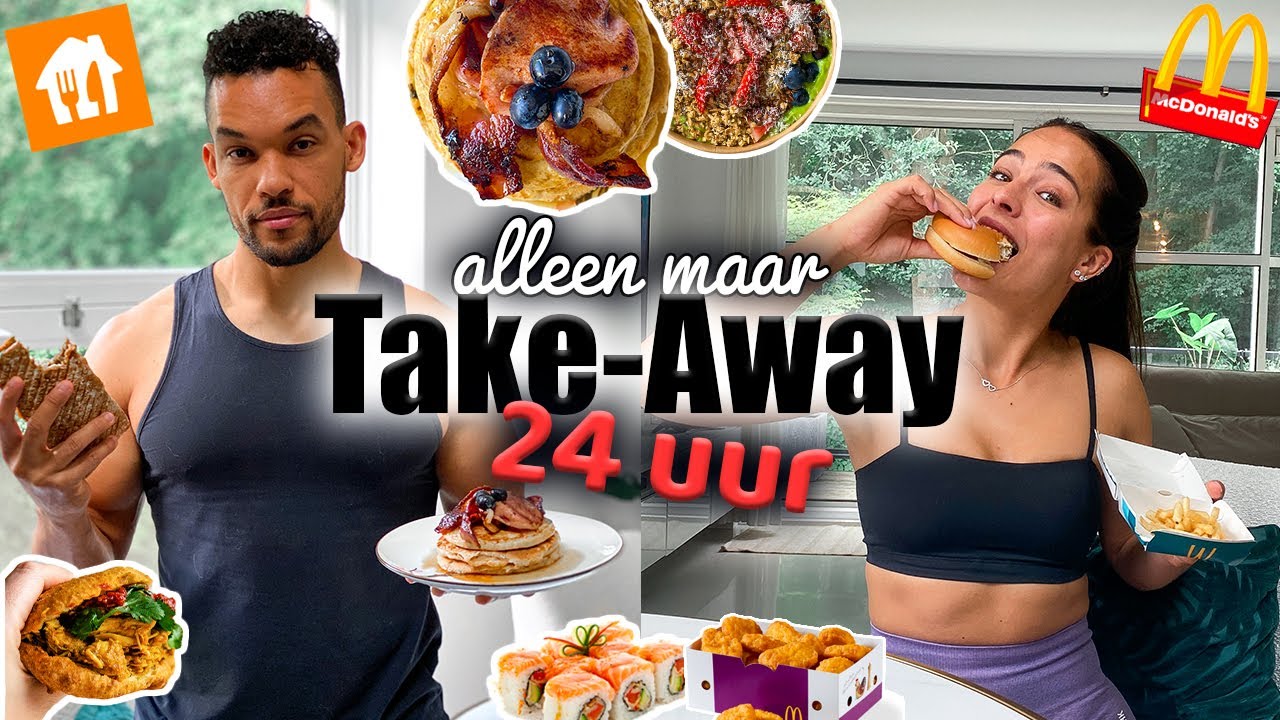 24 UUR ALLEEN MAAR ETEN BESTELLEN