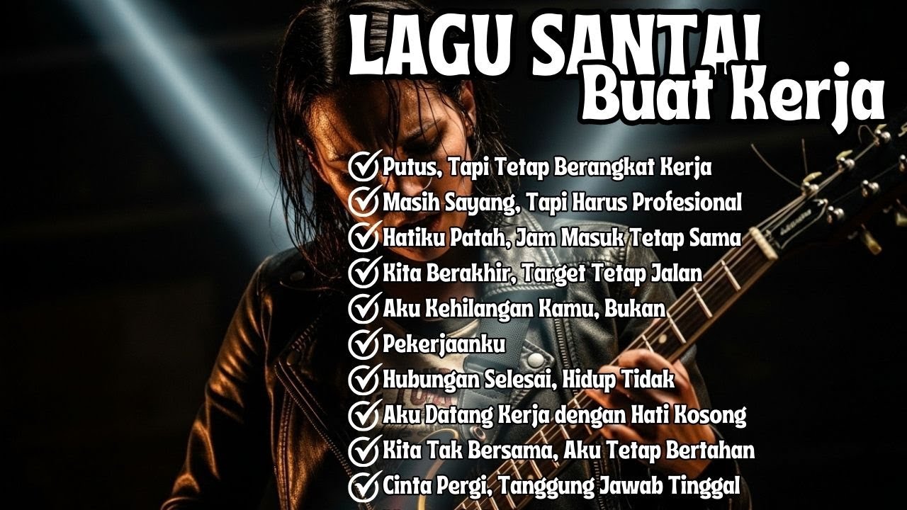 MUSIK SANTAI BUAT KERJA SEHARIAN 2026 | SLOW ROCK & MELLOW NONSTOP