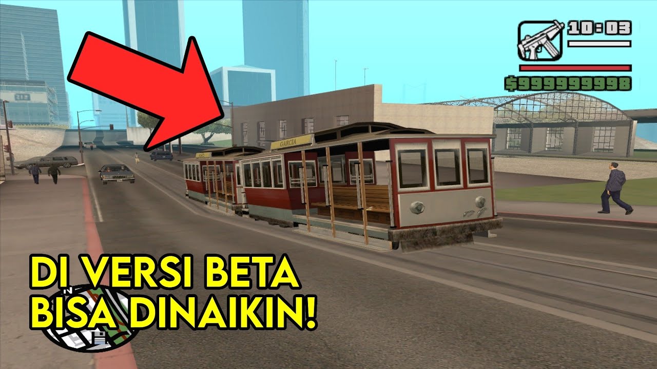 KENDARAAN VERSI BETA YANG DIHAPUS DI GTA SAN ANDREAS