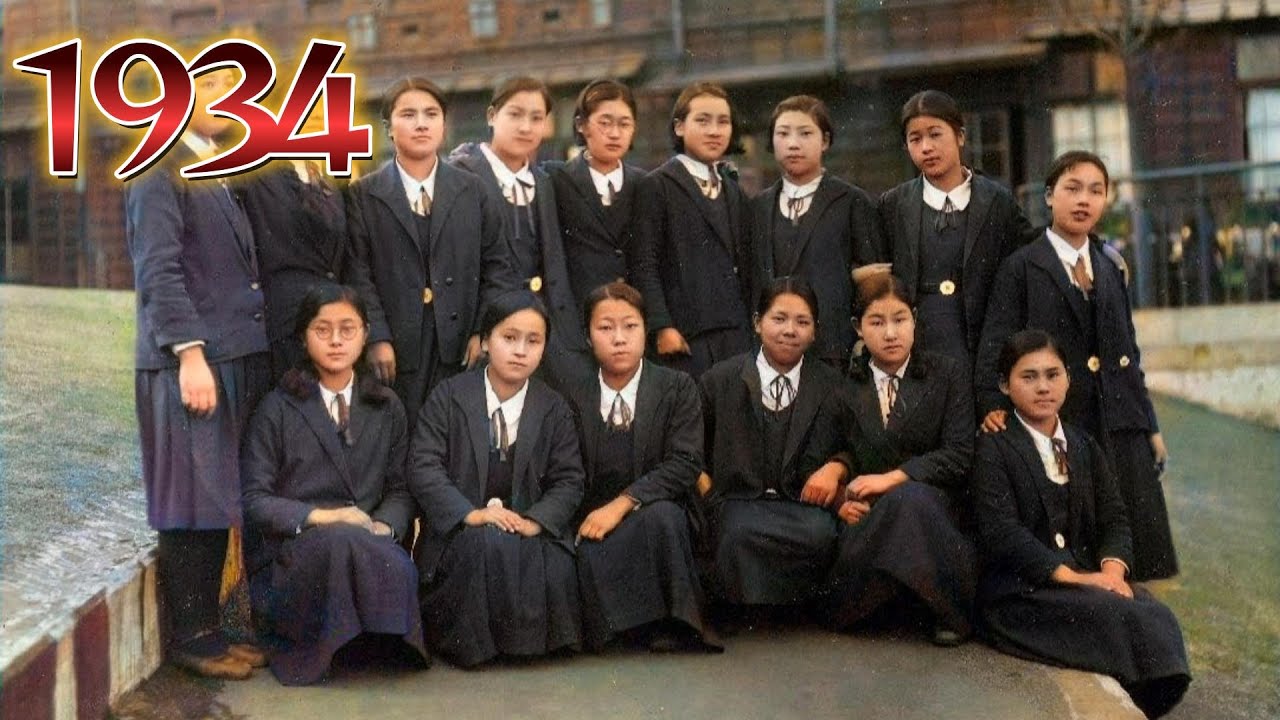 1934年　古いアルバムの写真の場所を探してみる　～女学生が過ごしたのはどこですか？～