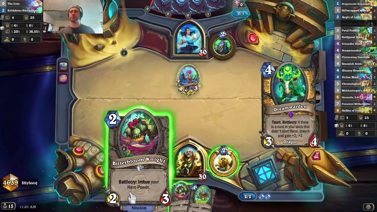 Dragon Paladin PART 6 - Hearthstone Standard Ranked - Imbue Paladin