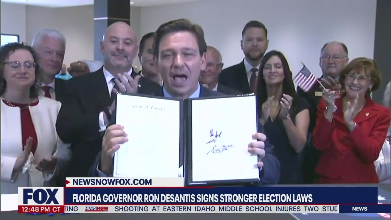 Gov. DeSantis signs Florida election and voting rights bill I NewsNOW from FOX