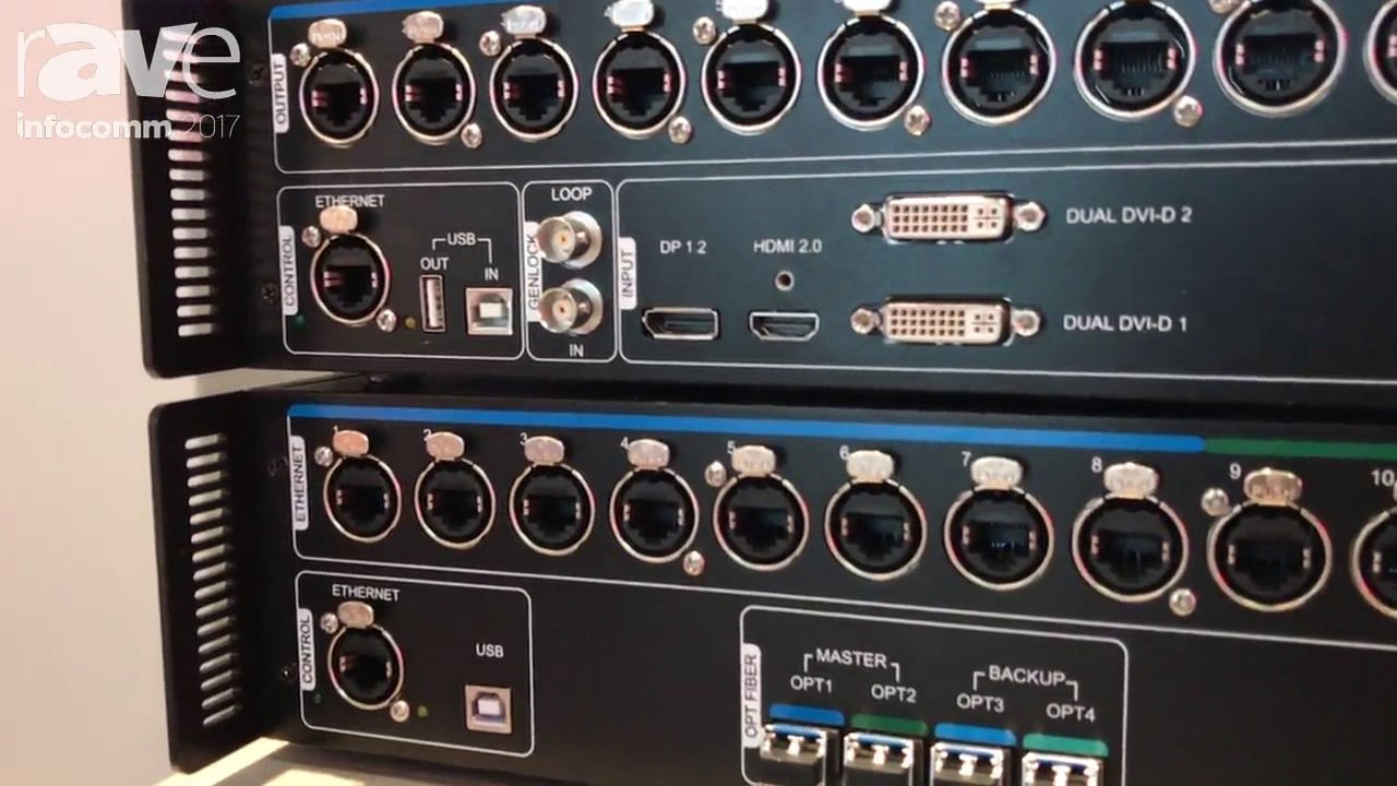 InfoComm 2017: Novastar Talks About MCTRL4K CVT4K-S Software
