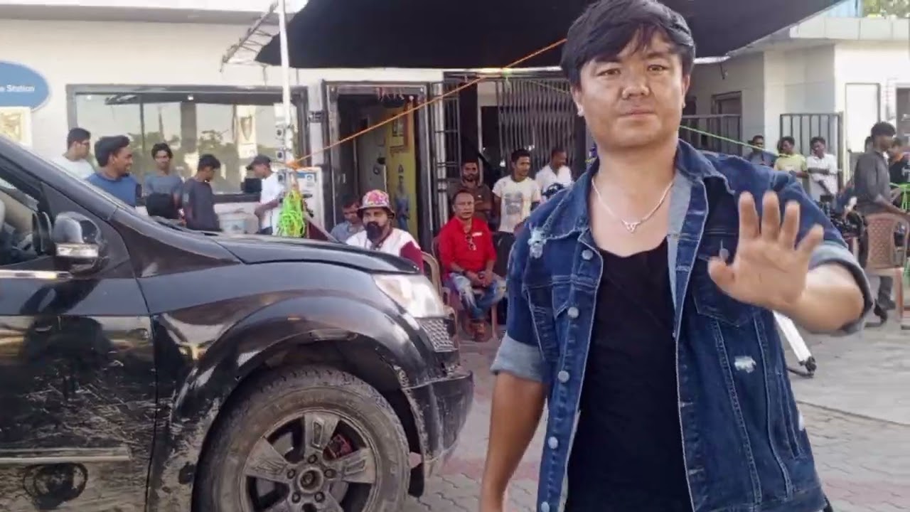 Nepali movie #shoting#Actor Nikhil Upreti♥️♥️♥️#Purnika Sejapati New movie Acharya❤️❤️❤️