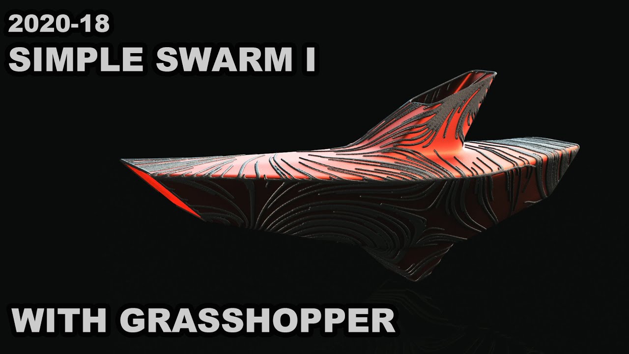 2020-19 LTH Tutorials: Simple Swarm with Field ( Grasshopper )