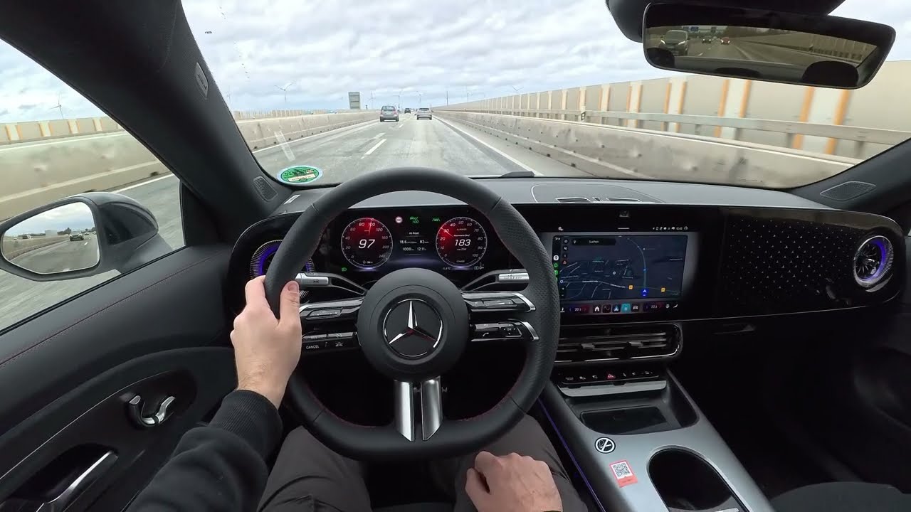 2026 Mercedes-Benz CLA 250+ EQ (85 kWh | 272 hp) - POV Drive