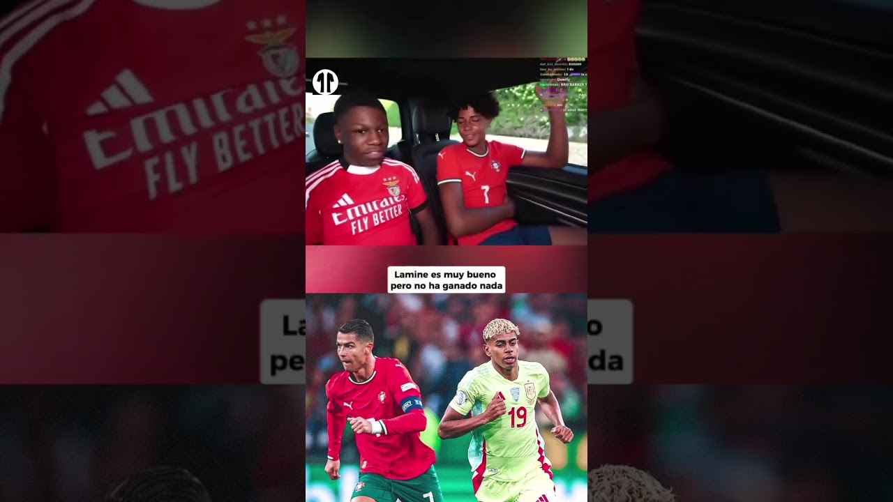 ❌🇪🇦 Rakai, estremear, dijo que Lamine era mejor que Cristiano Ronaldo, y Cris Jr respondió así 👀