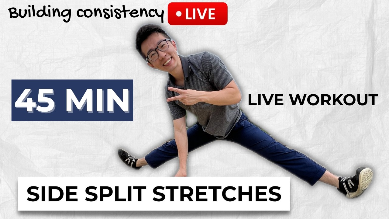 Work on your Hip Mobility and Middle Splits with this LIVE Workout