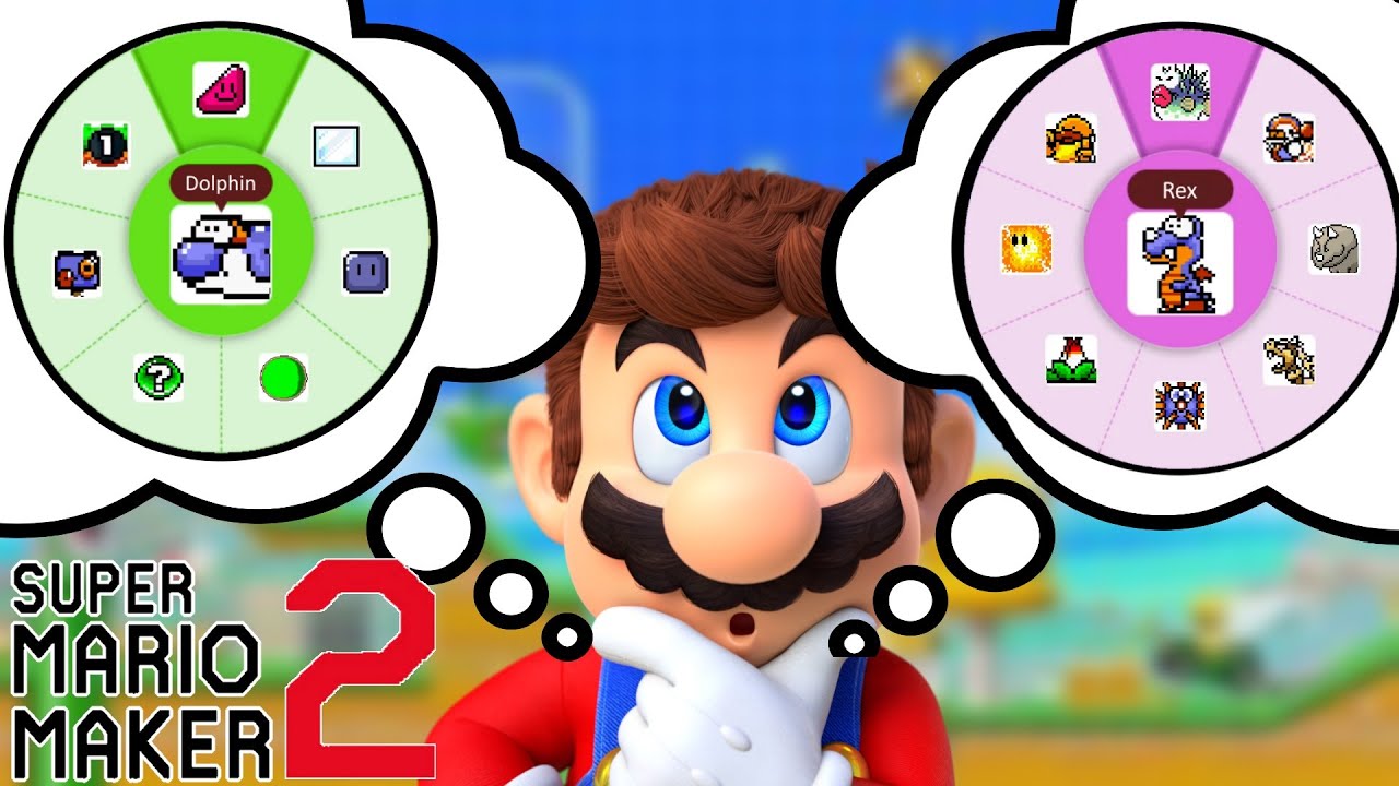 Воссоздание предметов, не относящихся к Super Mario Maker 2 (Super Mario World Edition)