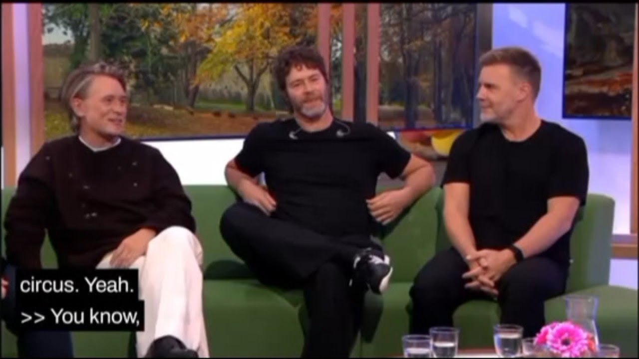 Take That The Circus Reunion Interview. English subtitles 