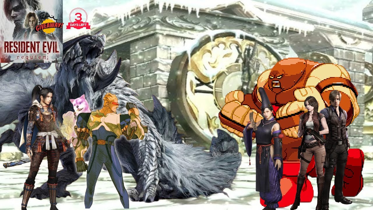 🔵RE9 DELUXE GIVEAWAY 🔵  IM IN A BLIZZARD!! 🔵 MVC2 🔵 NIOH 3 AND MORE 🔵 3 DAYS TIL RE9  🔵