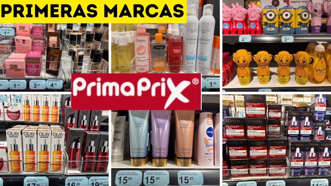 💄 PRIMAPRIX 🔥 maquillaje y cremas de PRIMERAS MARCAS a precio OUTLET