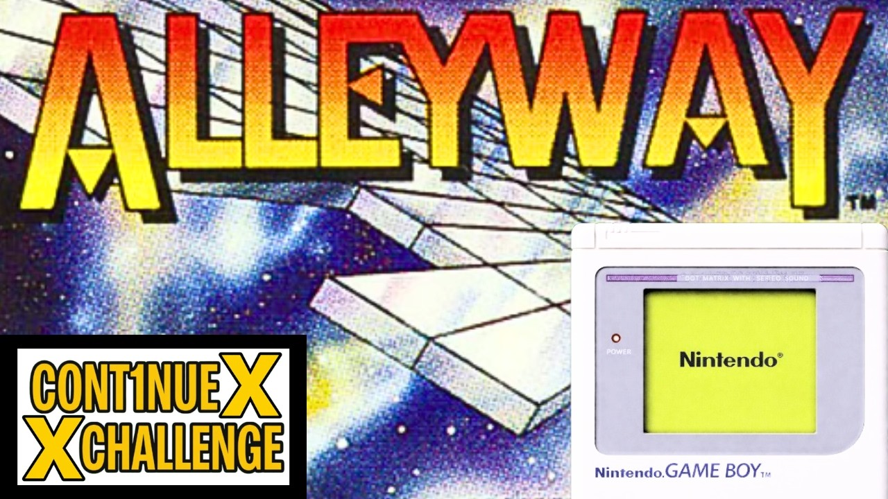 Stirbt das klassische Gameplay? I Alleyway I Game Boy I Cont1nue Challenge