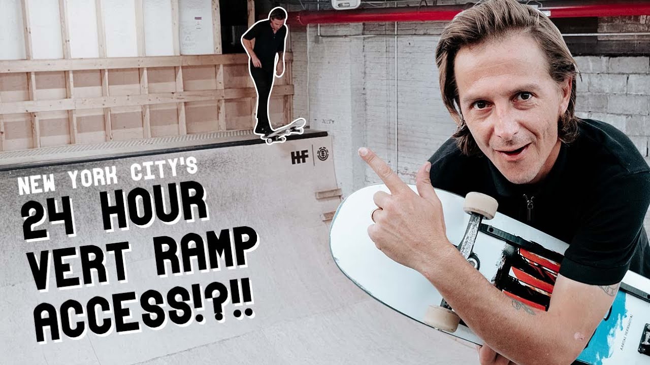 NYC's Biggest Vert Ramp Session