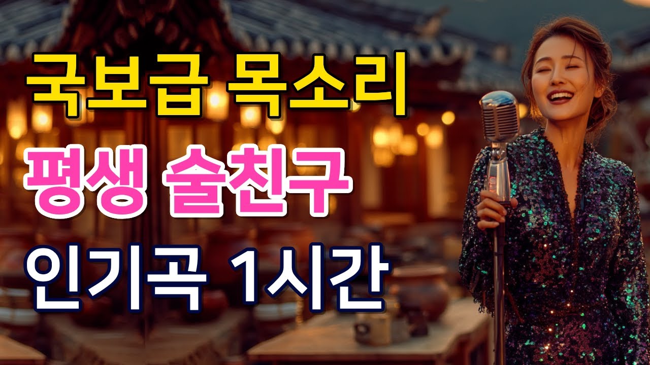 [화제곡 1시간] 여보게 친구야, 젓가락 장단 한번 맞춰보세｜평생 술친구