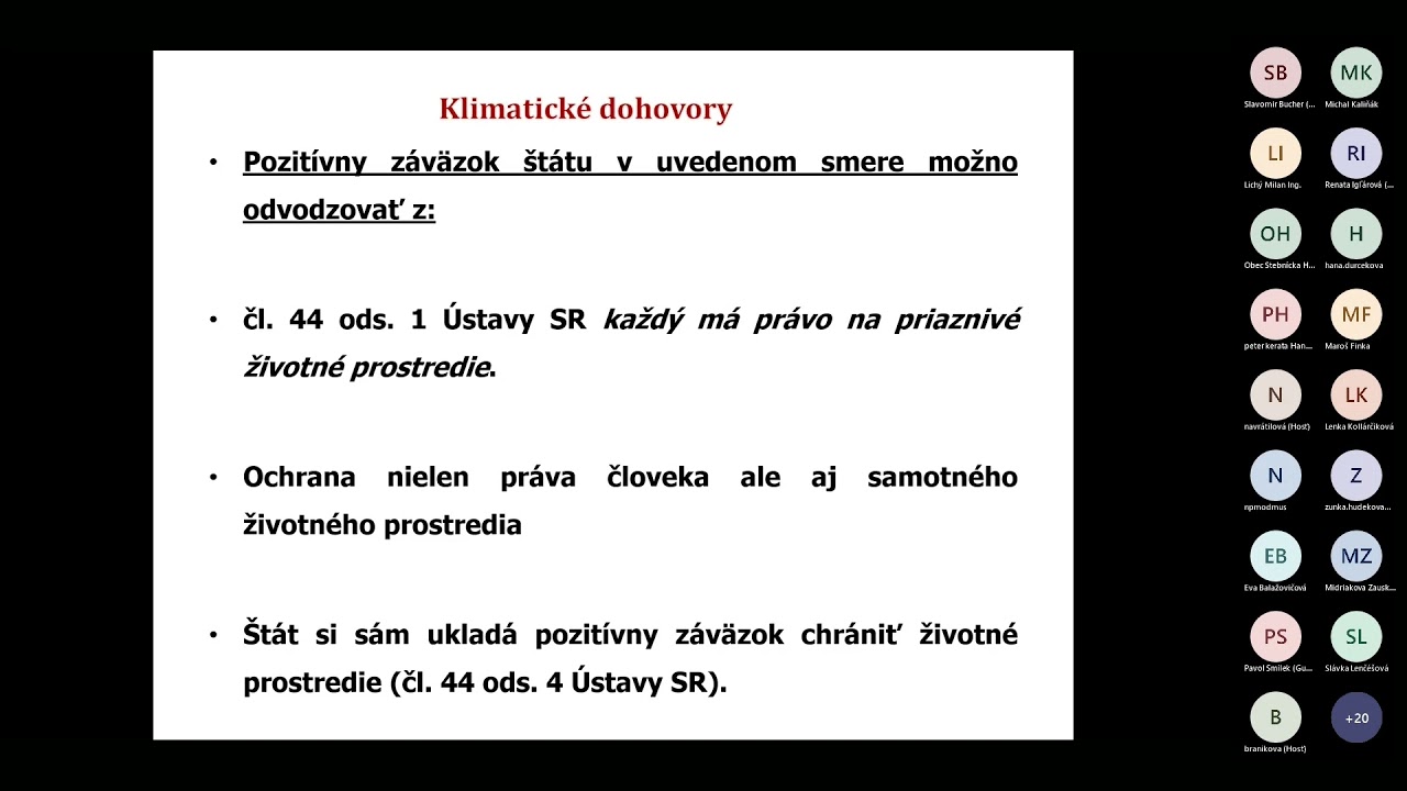 Adaptácia na zmenu klímy a územná samospráva - Michal Maslen - Adaptácia samospráv na klimatické...